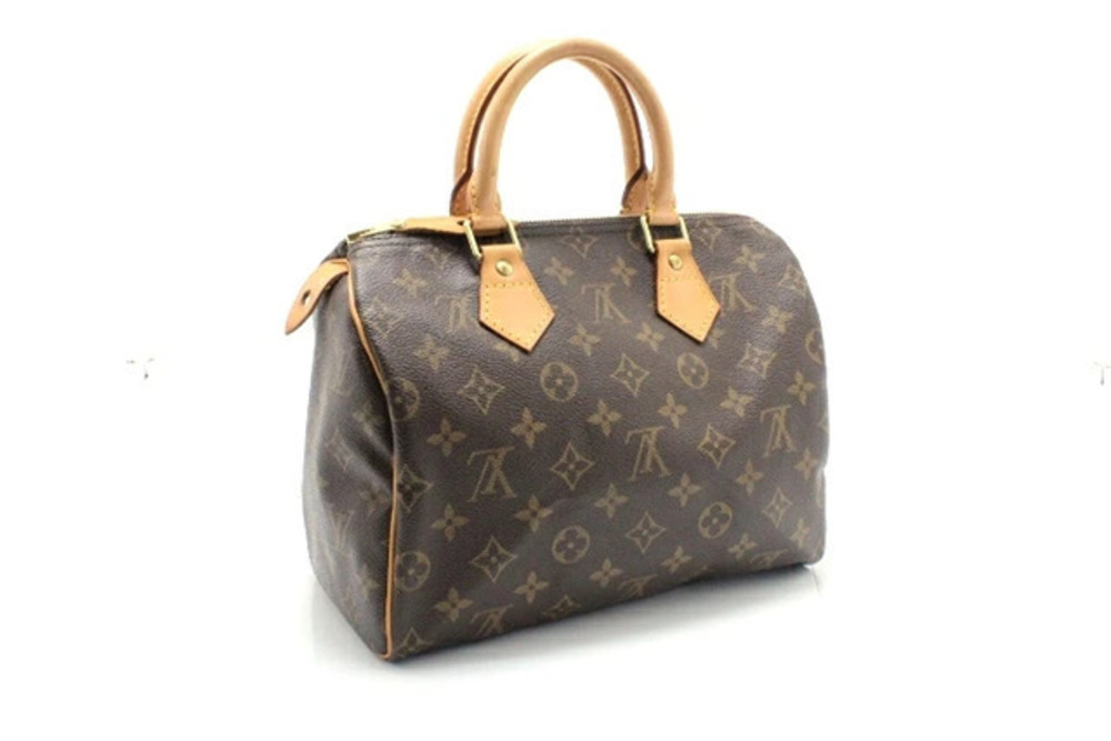 Louis Vuitton Speedy Monogram Handbag Brown